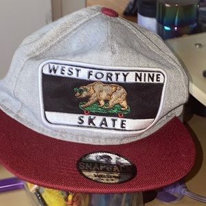West 49 skate hat